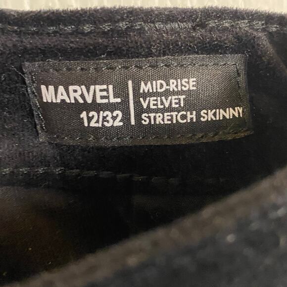 Buffalo David Bitton Women's Marvel Velvet Mid Rise Stretch Skinny Pant Size 12 - Picture 7 of 12